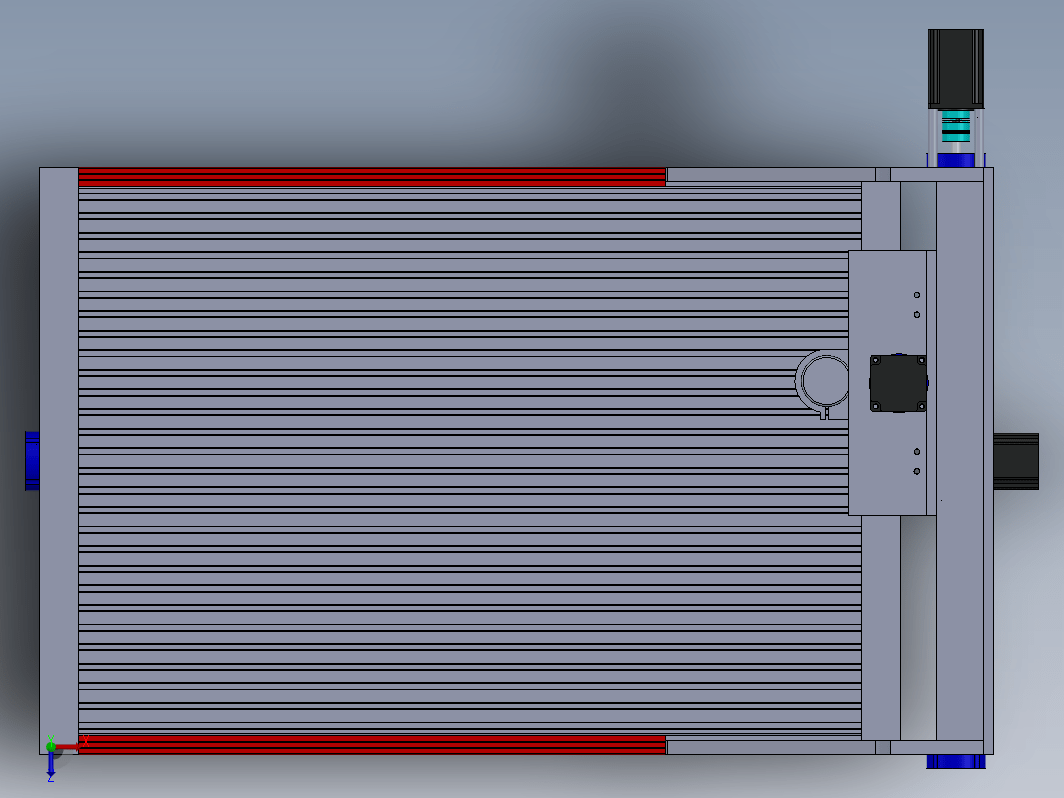 300x600x110mm的龙门型雕刻机机