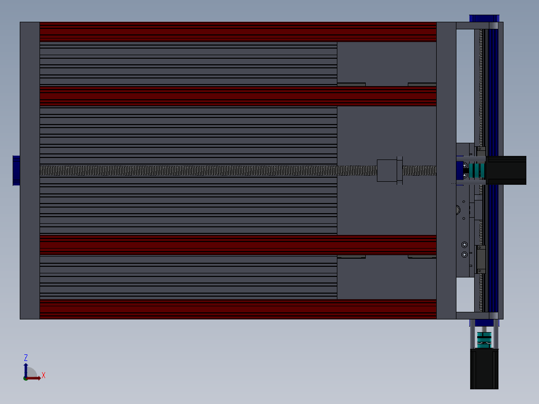 300x600x110mm的龙门型雕刻机机