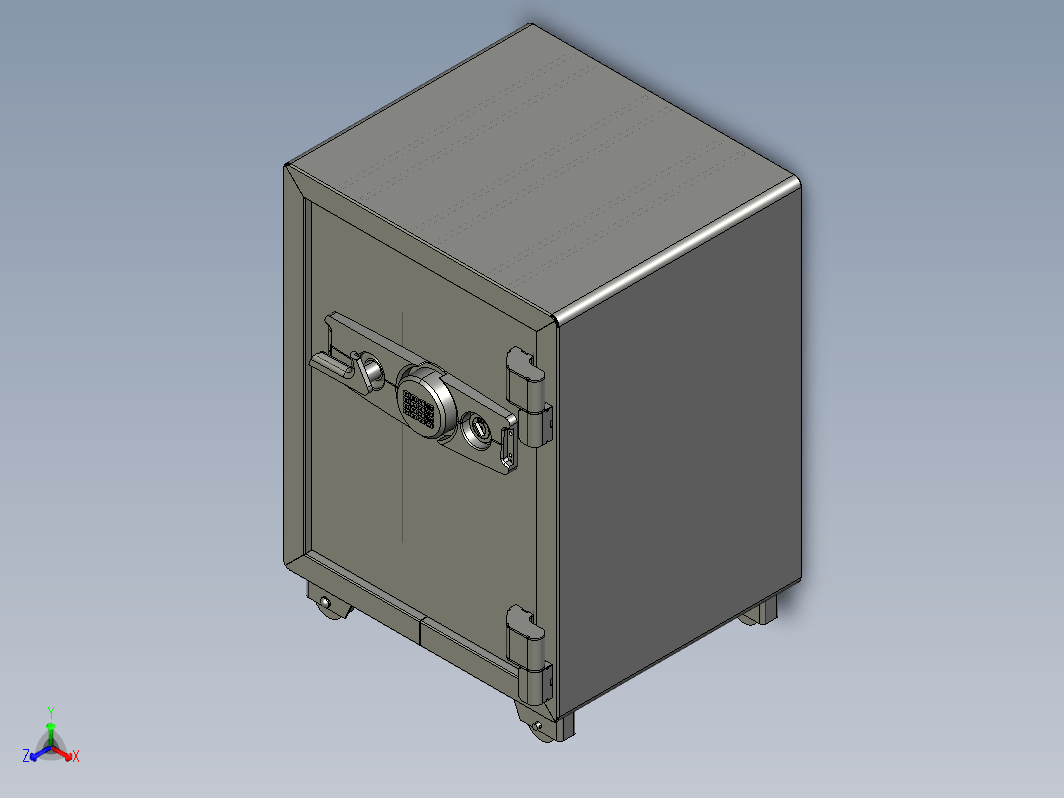 保险箱结构 safe-box