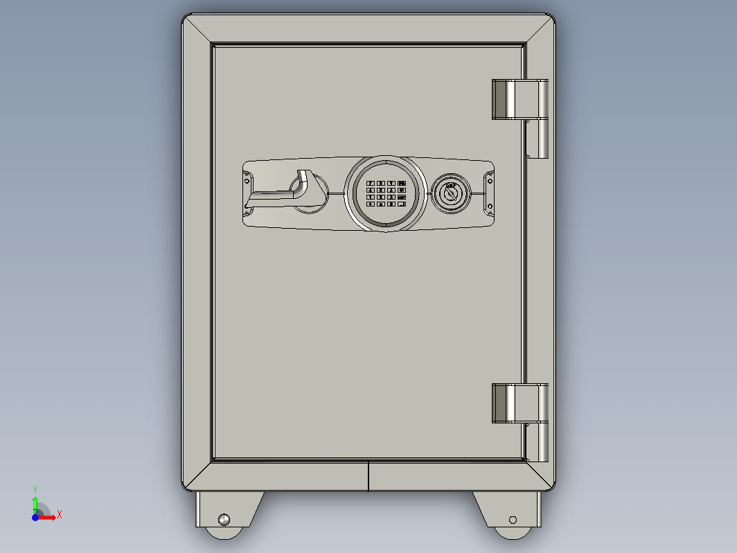 保险箱结构 safe-box