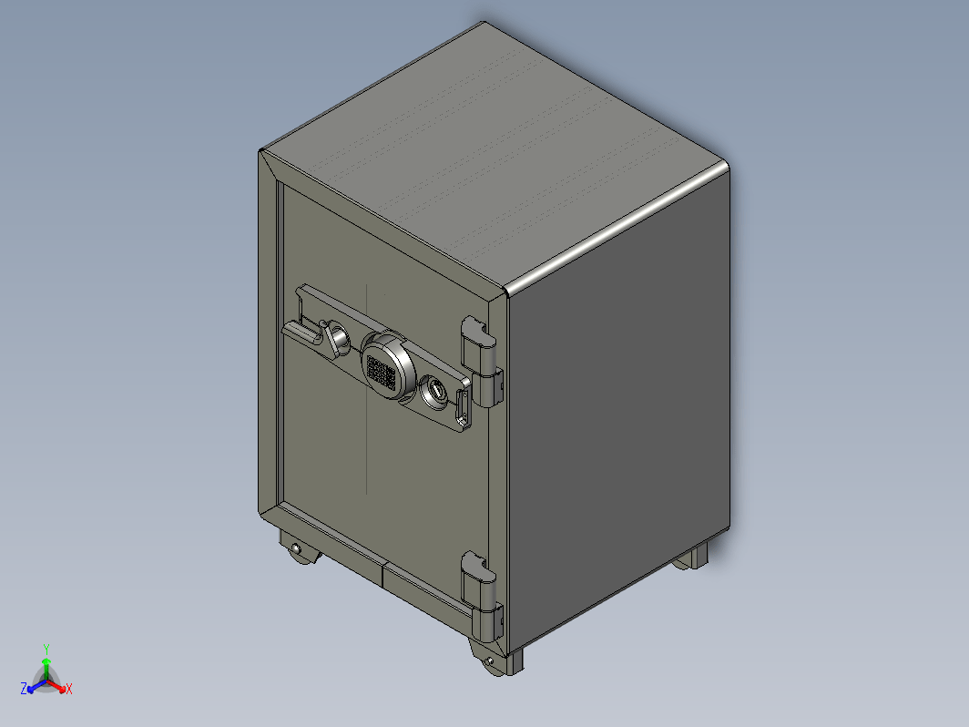 保险箱结构 safe-box