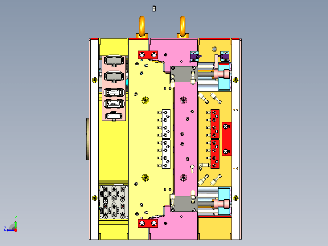 汽车前脸栅格模具