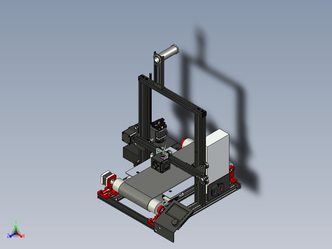 输送带式3D打印机