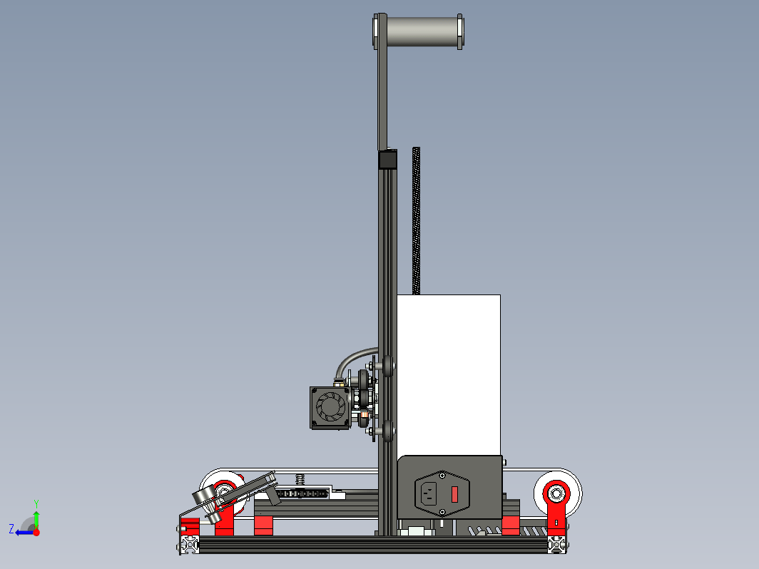 输送带式3D打印机