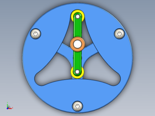 三角滑槽旋转机构缩略图