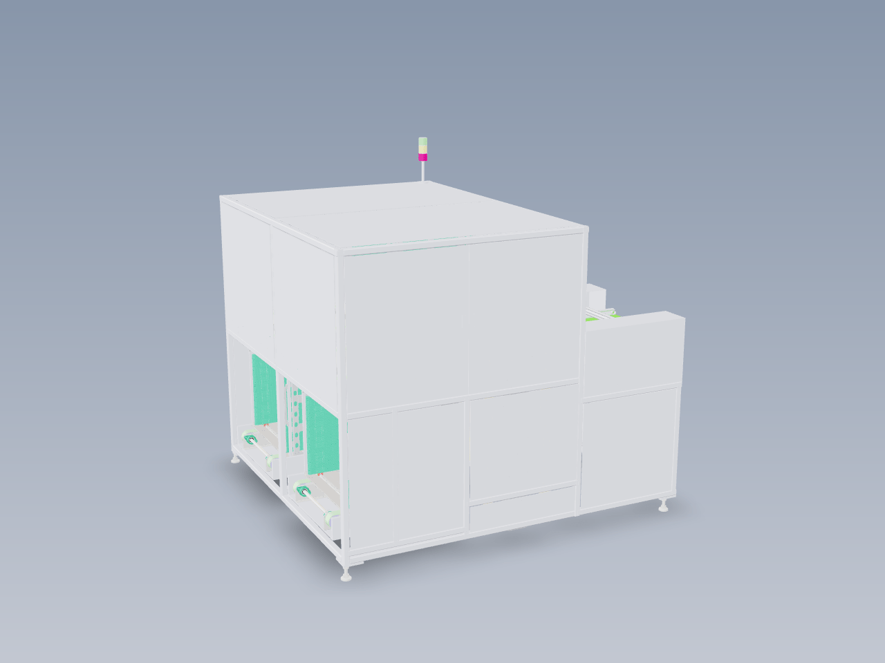 自动化设备-PCB料框自动缓存机