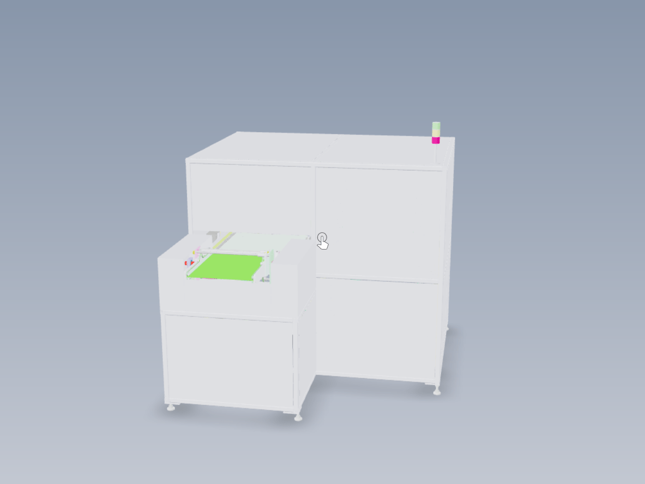 自动化设备-PCB料框自动缓存机