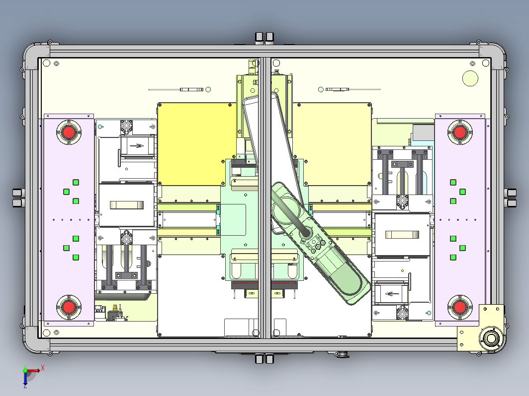 PCB排列组合自动插入设备（量产设备含DFM）