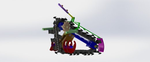 施肥开沟机的结构设计三维SW2016带参+CAD+说明缩略图