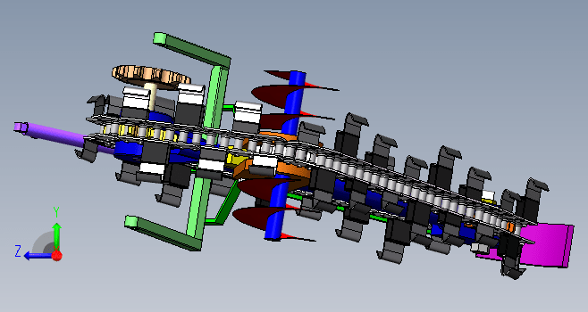 施肥开沟机的结构设计三维SW2016带参+CAD+说明