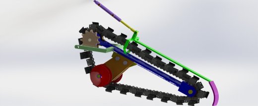 施肥开沟机的结构设计三维SW2016带参+CAD+说明缩略图