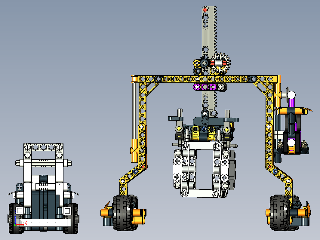 乐高Lego 42062集装箱