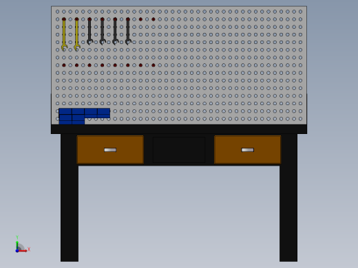 工具桌，工作台，工具挂板缩略图