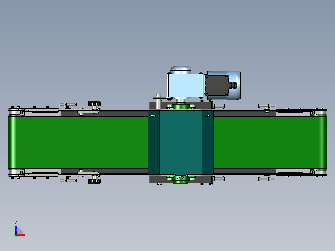 195x1140mm带式输送机