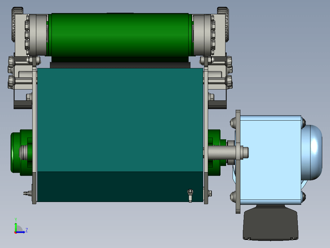 195x1140mm带式输送机