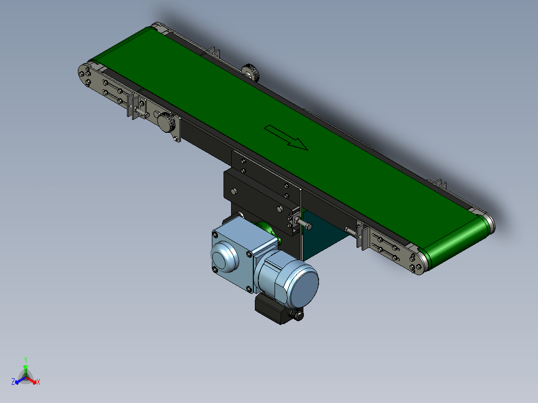 195x1140mm带式输送机