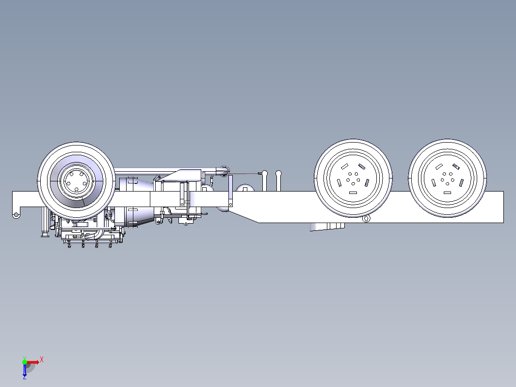 585卡车CATIAV5R21设计