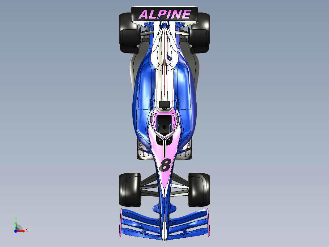 Alpine A526 F1 2026赛车