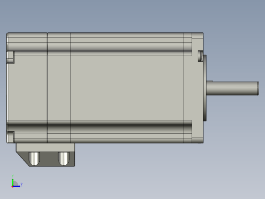 YK260EC86E1-KZ01  60mm两相闭环步进电机（3D）缩略图