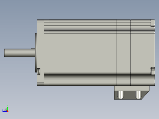 YK260EC86E1-KZ01  60mm两相闭环步进电机（3D）缩略图