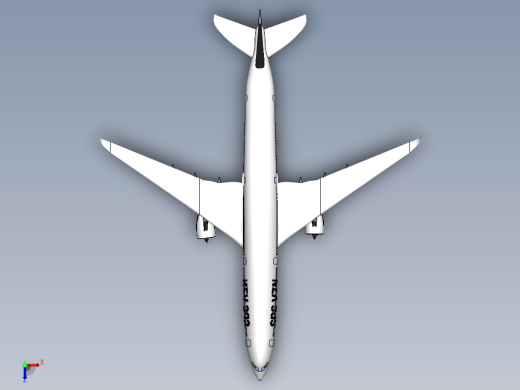 空客A350XWB宽体飞机缩略图