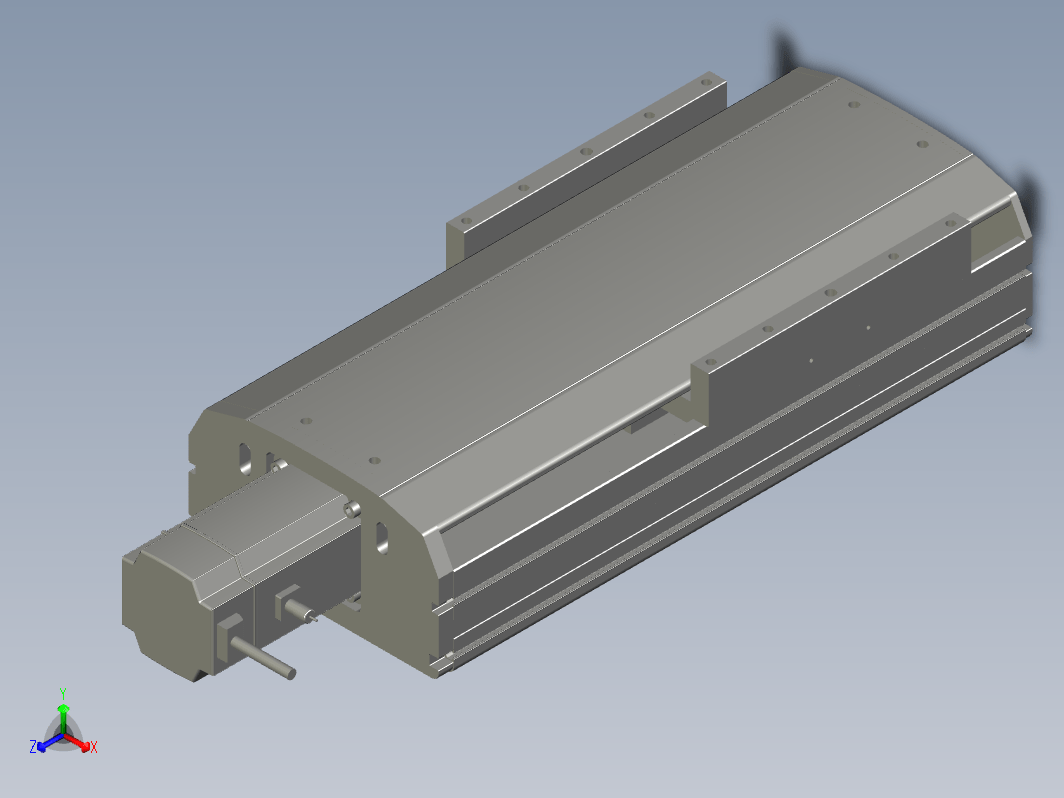 KTH22-100-BC-P75KTH22 丝杆模组 负载150kg 丝杆滑台 半封闭模组 螺杆式模组-马达外露