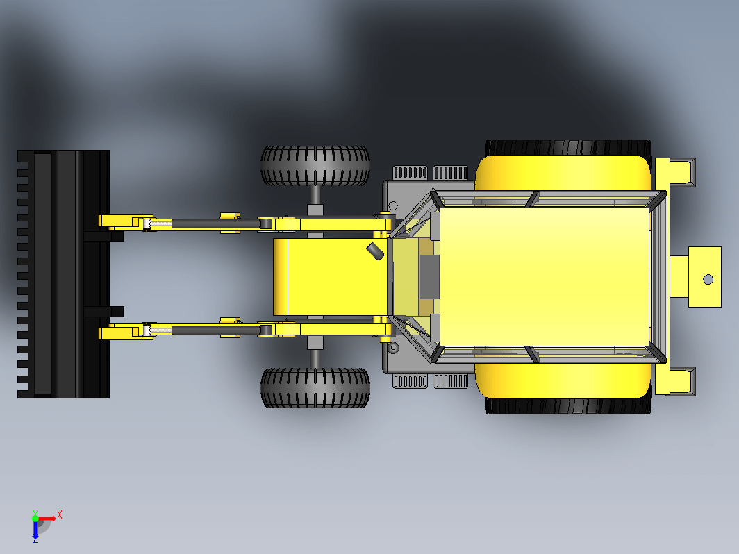 玩具挖掘机sw