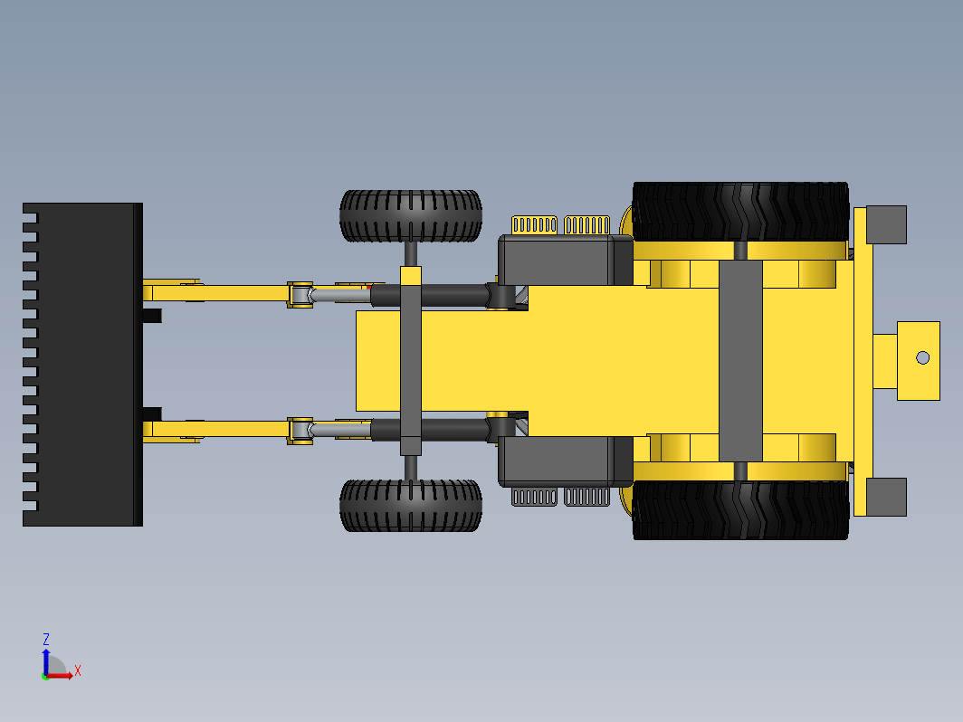 玩具挖掘机sw