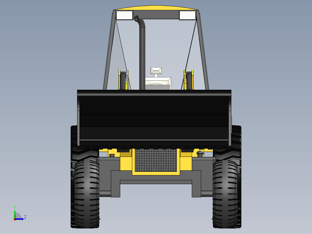 玩具挖掘机sw