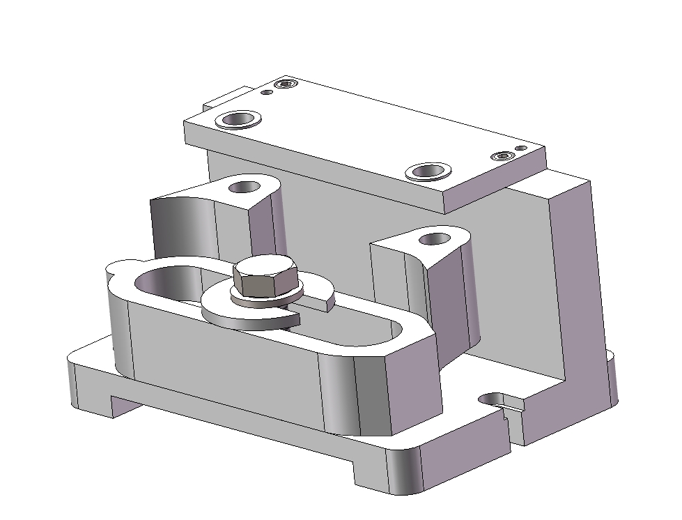 张紧轮钻2×Φ13孔夹具设计三维SW2018带参+CAD+说明书