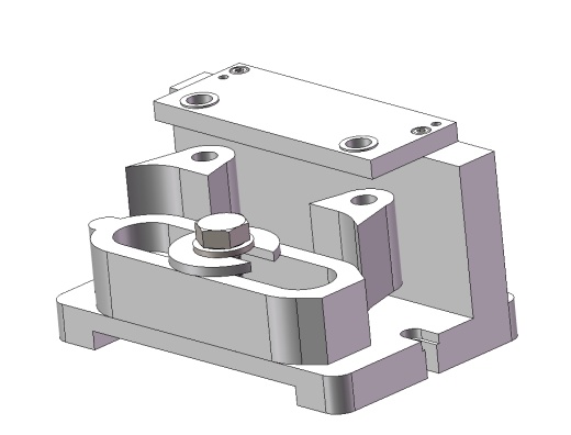 张紧轮钻2×Φ13孔夹具设计三维SW2018带参+CAD+说明书缩略图