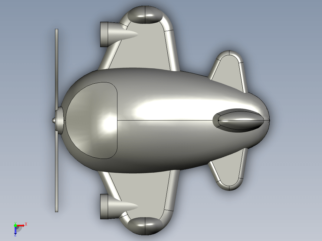 小型玩具飞机