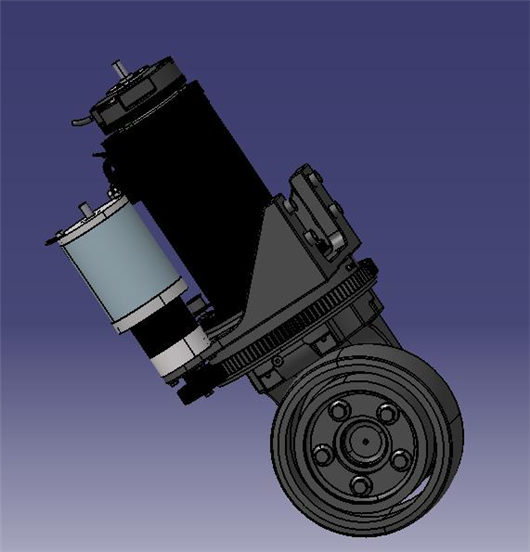 AGV立式驱动轮方案