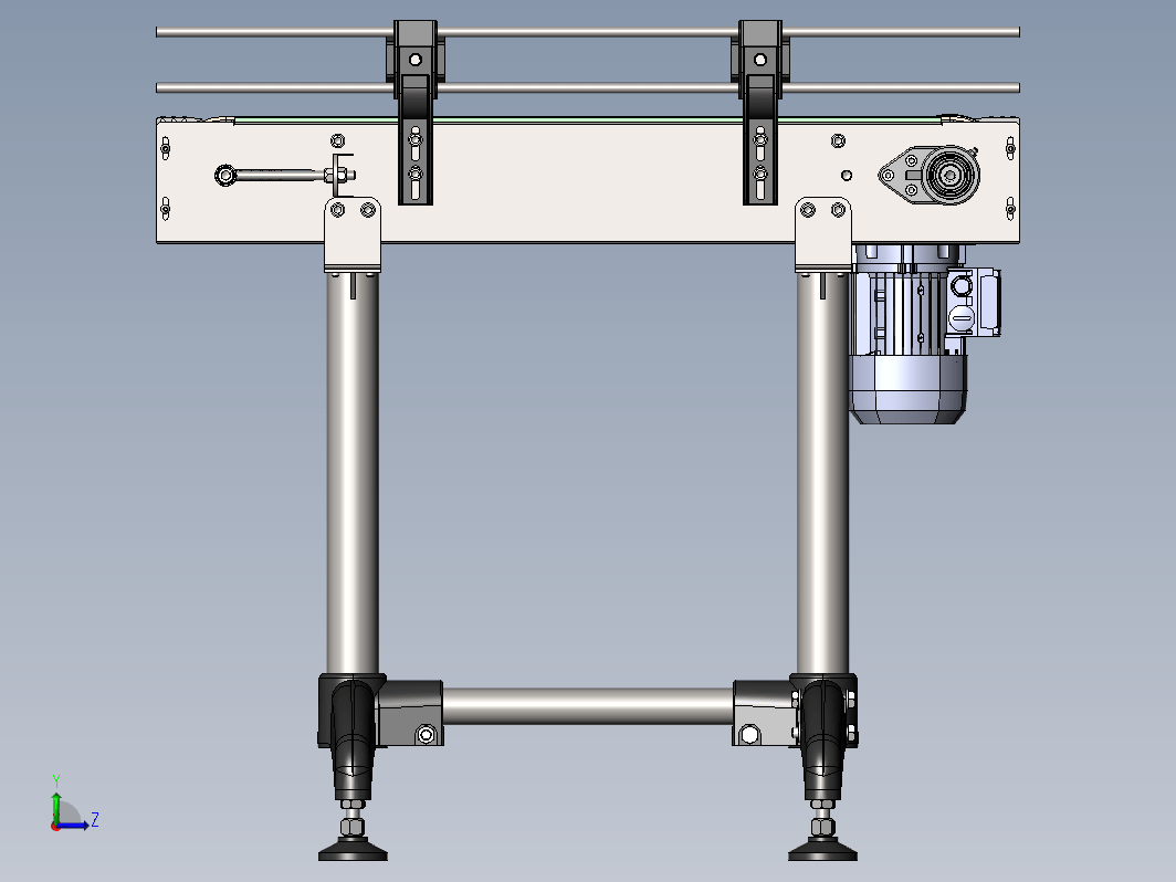 200x1000x800mm模块式输送机