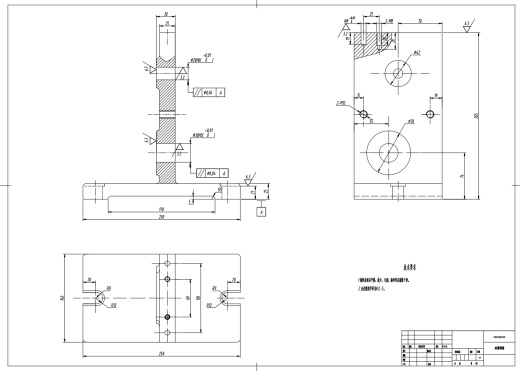 CA6140拨叉夹具设计-钻螺纹孔M22缩略图