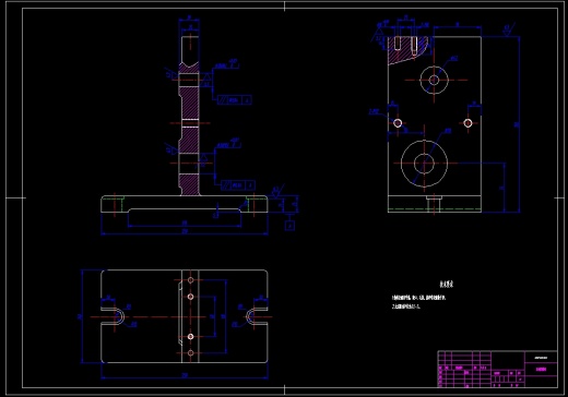 CA6140拨叉夹具设计-钻螺纹孔M22缩略图