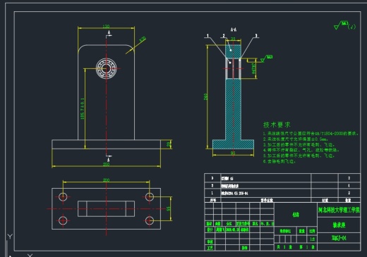 陶瓷材料金刚石线切割机结构设计CAD+说明书缩略图