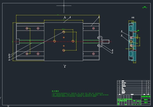 陶瓷材料金刚石线切割机结构设计CAD+说明书缩略图