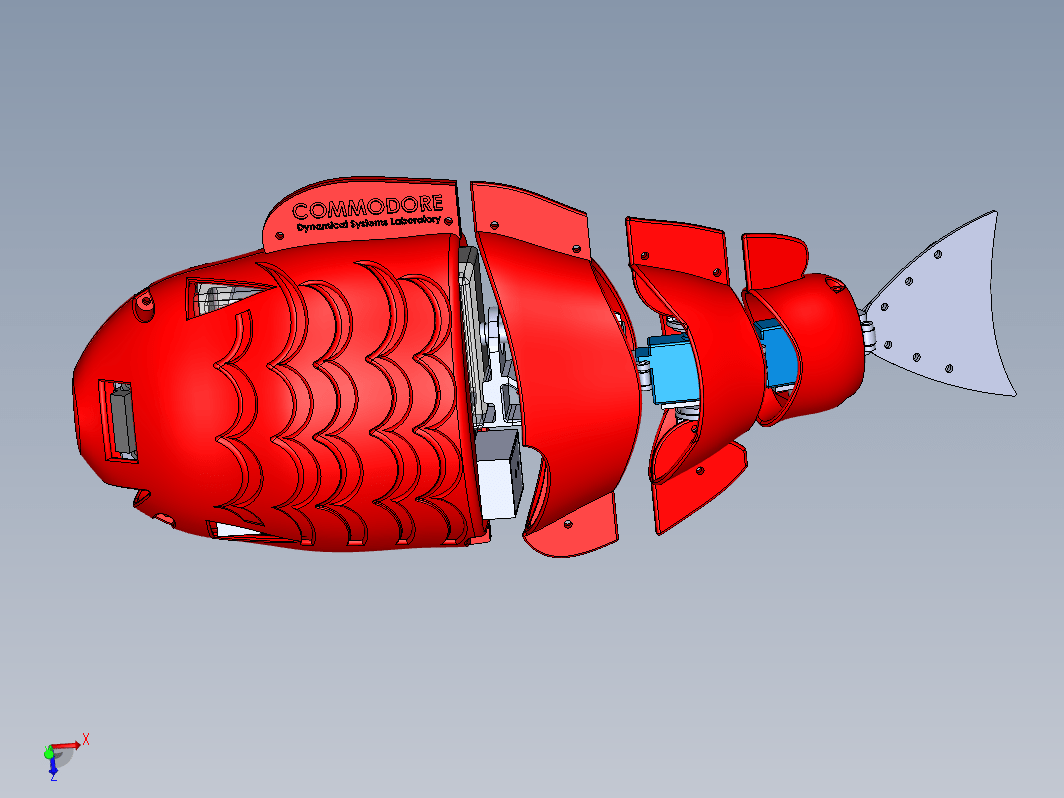 Commodore仿生机械鱼