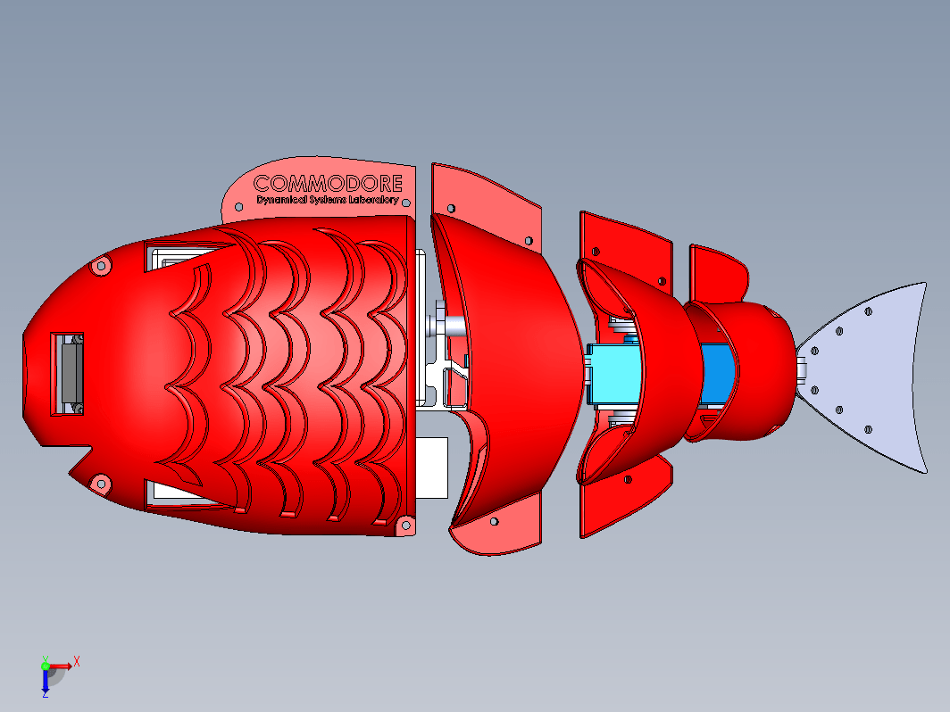 Commodore仿生机械鱼