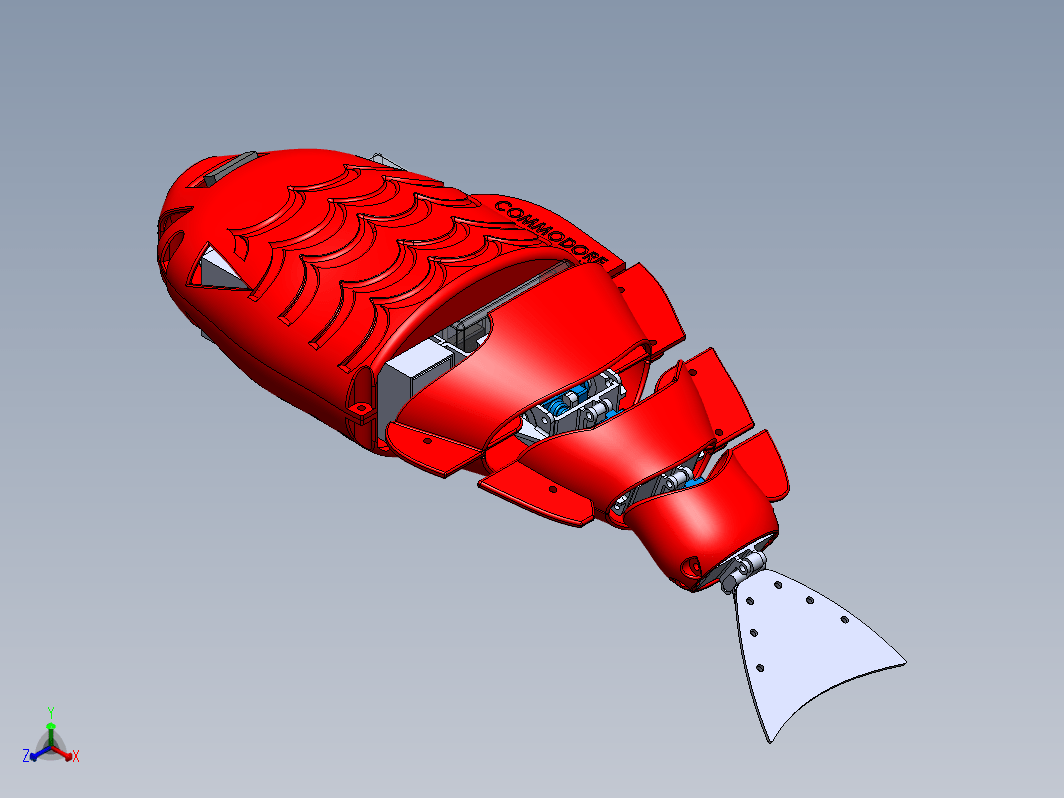 Commodore仿生机械鱼