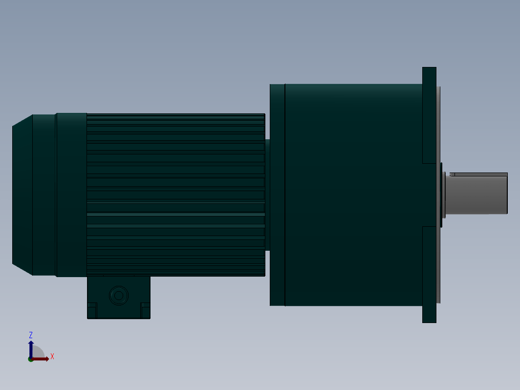 CV-50-3700-15～60立式三相铝壳(刹车)马达减速机[CV-50-3700-20-G2]