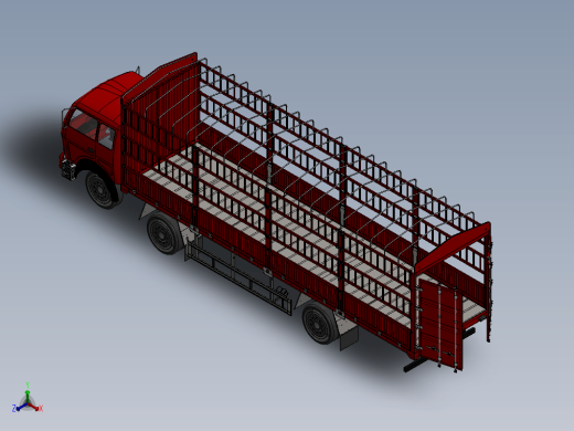 12.0米仓栏货车