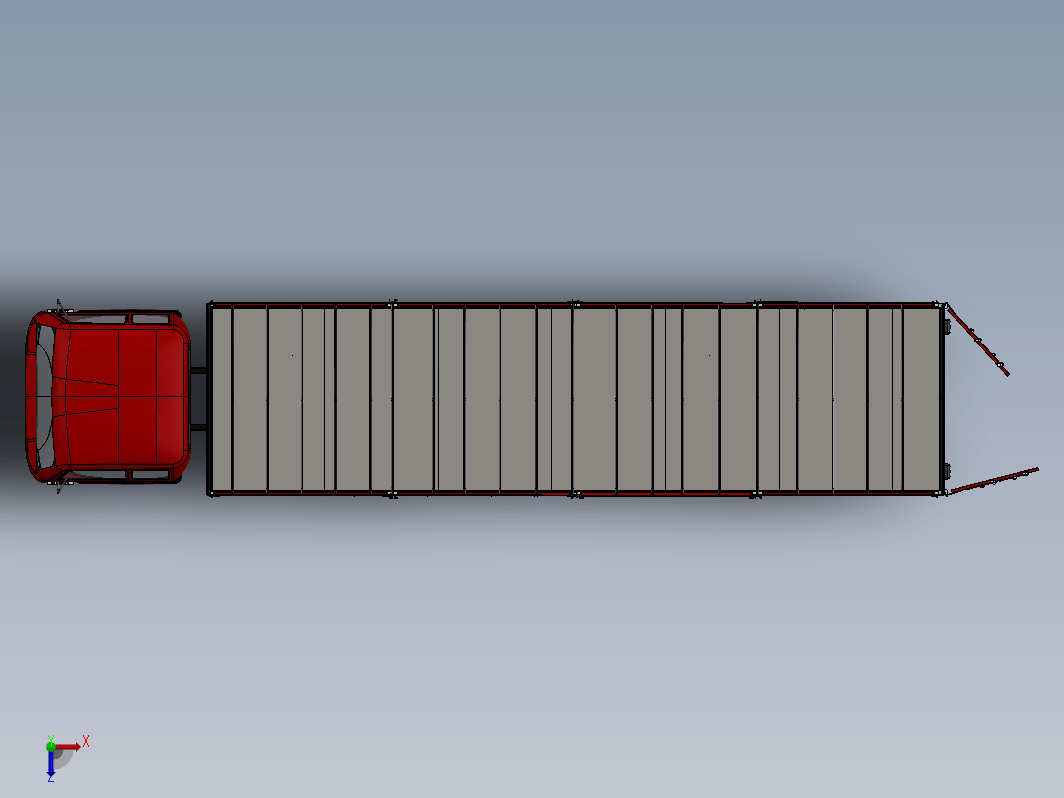 12.0米仓栏货车