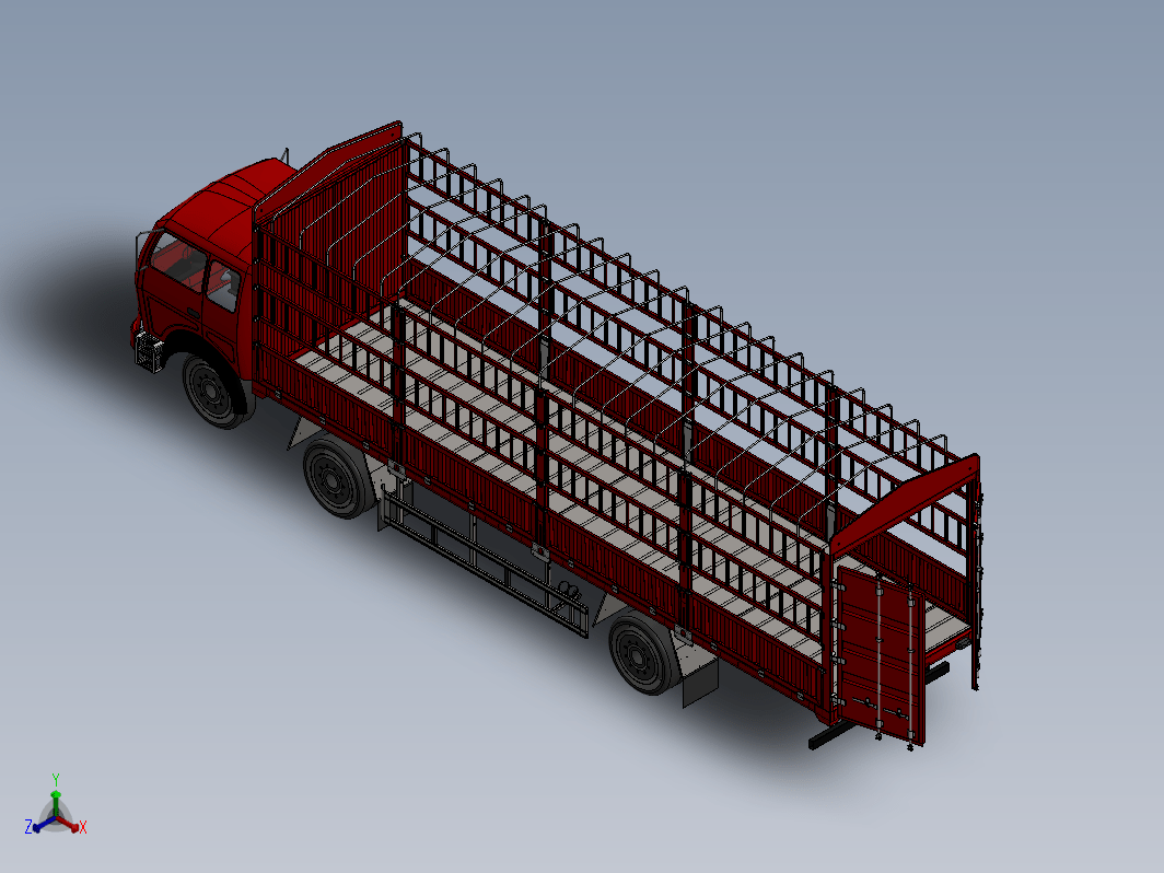 12.0米仓栏货车