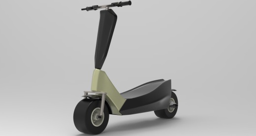 Electric Powered Scooter电动滑板车缩略图