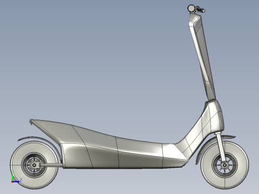Electric Powered Scooter电动滑板车缩略图