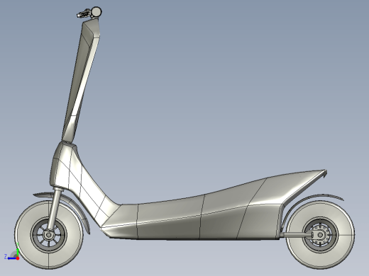Electric Powered Scooter电动滑板车缩略图