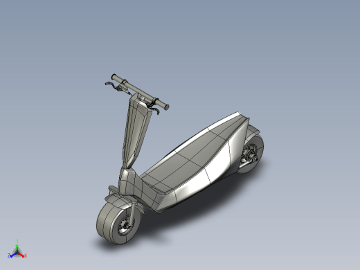 Electric Powered Scooter电动滑板车缩略图