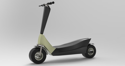 Electric Powered Scooter电动滑板车缩略图